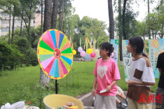 湘潭大学两院联合举办全国大学生心理健康日活动