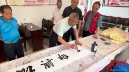 墨香润乡土 书韵传万家——衡阳县华山村党群服务中心书法培训班点亮乡村文化灯火