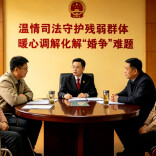 温情司法守护残弱群体 暖心调解化解“婚争”难题