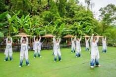 中医药养生文化与温泉结合 沉浸式邂逅药泉魅力 