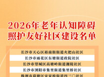 速览！今年“友好社区”建设、“时光守护”床位名单来啦