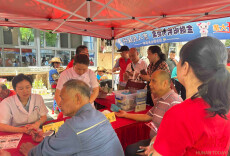 义诊服务暖民心 科普互动传健康——湘南学院附属医院走进桥矿小区开展世界高血压日主题活动