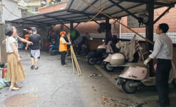 清堆物美环境 向东南社区集中开展环境卫生大整治行动