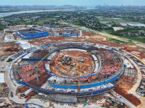 Changsha Olympic Sports Center Accelerates Construction