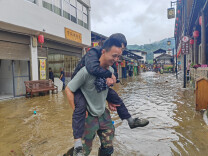 与洪水赛跑！会同县百套报警器“喊醒”村民，130人半小时安全转移