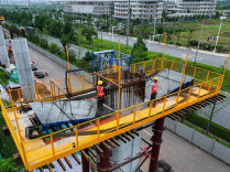 Changsha-Liuyang Maglev Express Line Accelerates Construction