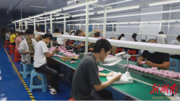 湖南勤造数智制造产业基地项目在汉寿正式投产
