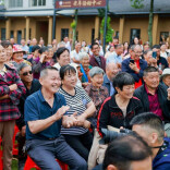 舞台搭进人民中间，欢乐种在人民心里：湘鄂粤桂四省区采风交流活动走进华容乡村