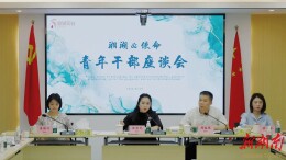 湘湖实业集团召开青年干部主题座谈会