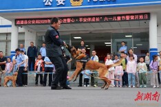 走进警营 点亮童心