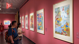 梦绘“西游”全国少儿绘画展在长沙开展