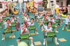 图片新闻丨资兴幼儿园迎“六一”举行文艺节目表演