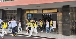 衡南县九中开展应急疏散演练活动
