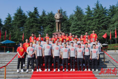 赓续红色血脉！中国男篮韶山寻初心，备战热身赛