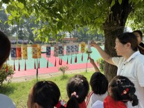 南县五小荣和学校：童心向党光荣入队 蔬香童趣快乐“六一”