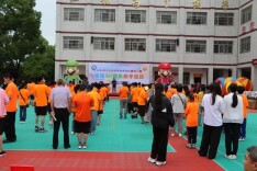 安乡县举办“凯斯助春蕾”六一助学活动