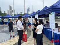 长沙东屯渡社区举办专场招聘会