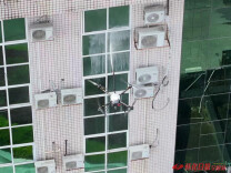 “高空美容师”亮相怀化国际陆港经开区
