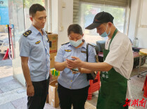 新规施行当天，娄星区20家“无堂食”外卖店接受“全面体检”