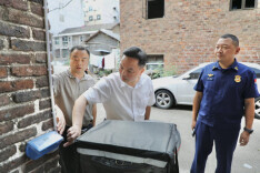 刘迟辉暗访检查消防安全工作