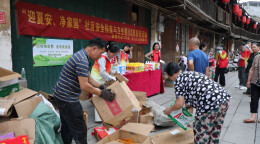 江华：“以物换物”除隐患 夏季居家更安心