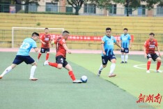 首战告捷！湘潭大学校友足球队斩获“开门红”
