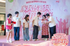 美育润心 志愿传新风——长沙民政职院学子亮相雨花区新型婚育文化宣传活动