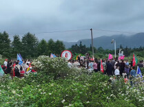 Foreign Tourists Flock to Wugang for Gardenia Bloom