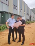江永：于思洋调研市重点项目建设工作