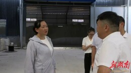 蓝山：邓群调研全县再生资源循环利用产业集聚区（铸造）项目建设工作