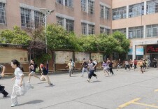 宁乡市灰汤镇双盆小学：消防安全记于心 应急演练践于行