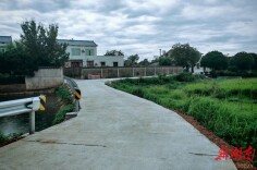 后盾帮扶铺就幸福路 初心实干赋能振兴梦——望城区城发集团援建凌冲村入户道路硬化工程圆满竣工