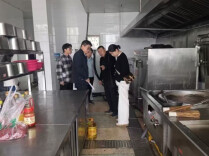 大通湖区开展校园食堂提质升级改造实地检查工作