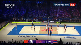 中国女排3-2战胜泰国女排 取得世联赛首胜
