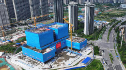 中国能建绿色民爆创新发展中心建设正酣