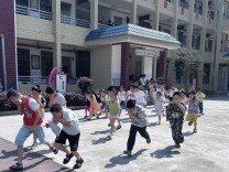衡南县江口联合学校中心小学开展消防安全应急演练