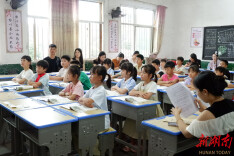 深耕语文沃土 播撒思政种子——祁东县白地市镇第二中心小学赴灵官镇中心小学开展课题送教到校活动