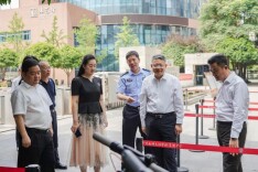 邹特督导检查新区“三考”准备工作