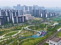 3.6 Kilometers of Scenic Belt Added to Liuyang River East Bank