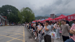 桑植考点直击：少年逐光赴考场 全城同心护梦想