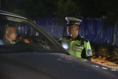 夜查护考守安宁 隆回交警筑牢高考平安“静音屏障”