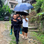 暴雨骤袭遇大考，谢谢你们，逆流而上守护万家安宁！