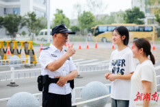 “黑猫警长”的最后一次护考——记长沙市公安局望城分局民警李金祥