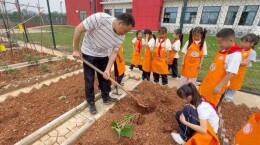 湘阴县旭东学校开展劳动实践活动