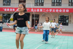 湖南第六届体育云动会│绳彩飞扬砺体魄 云端竞技促成长——龙山二小借力体育云动会激活体教融合新动能