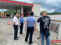 加油站暗藏雷击风险  苏仙检察公益诉讼筑牢防雷安全屏障