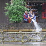 雨歇江平 凤凰古城全力清淤