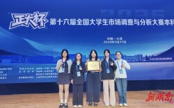 湖南文理学院学子首夺全国大学生市场调查与分析大赛一等奖