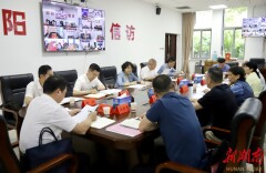 程蓓坐班接访并调度全市信访工作用心用情为民办实事解难题