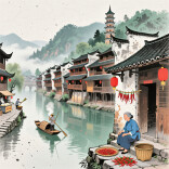 芙蓉镇的心跳|湘江副刊·湘韵